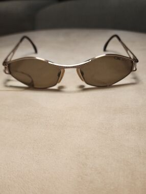 Cazal Point 2 Sunglasses Unisex Color 648 Silver Metal Frame MOD 1206 - NWT